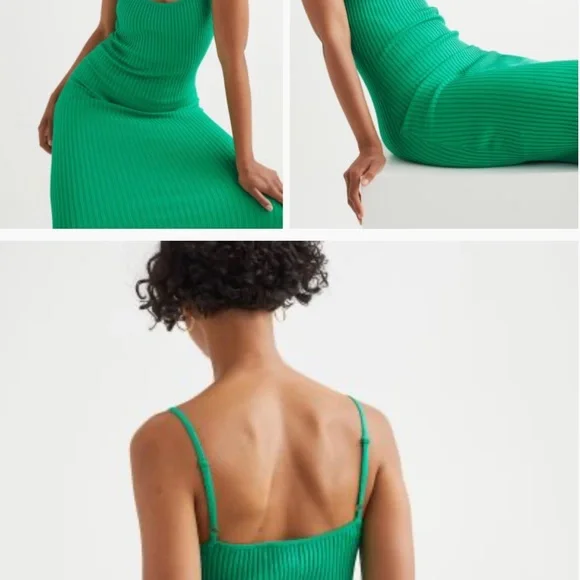 H&M Ribbed bodycon dress - Picture 2 of 5